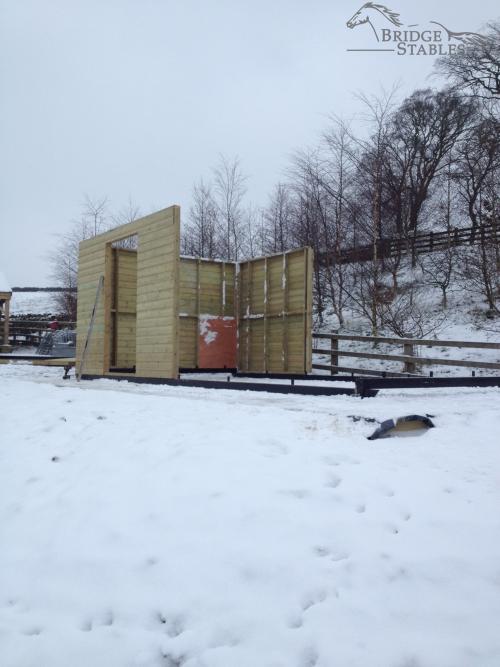 Mobile Field Shelter Installation