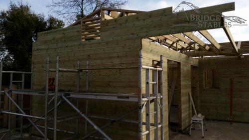 L Shape Stable Installation