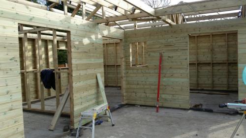 L Shape Stable Installation