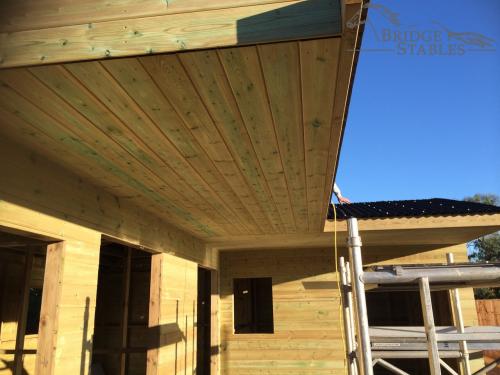 L Shape Stable Installation
