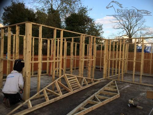 L Shape Stable Installation