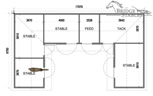 Pinto (4 Stables)